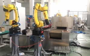 NMT-SDL-616 疫苗玻璃瓶特殊涂層工藝,預(yù)熱+固化自動化對接隧道爐烘烤線(蘇州?？松?